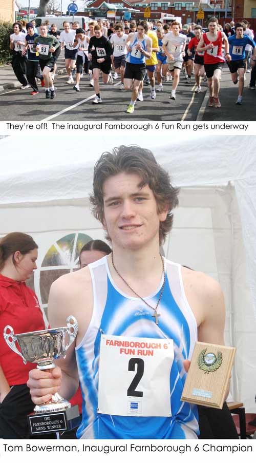 runners in the Farnborough 6